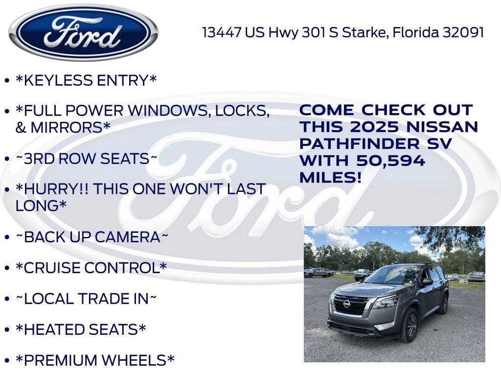 Used 2025 Nissan Pathfinder SV FWD image 12