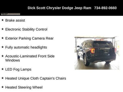 Used 2023 Ford Explorer XLT w/ Equipment Group 202A image 24