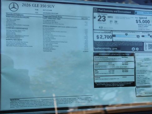 Used 2026 Mercedes-Benz GLE 350 4MATIC image 36