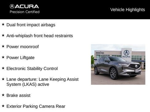 Certified 2022 Acura MDX SH-AWD w/ Technology Package image 13