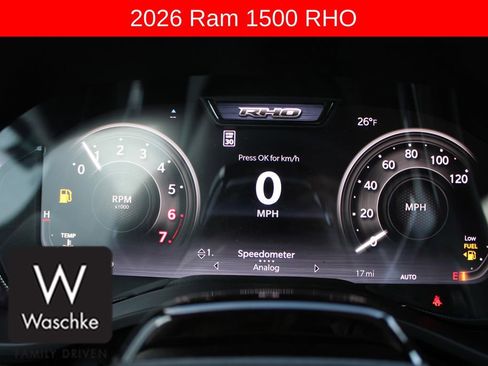 New 2026 RAM 1500 RHO w/ RHO Level 1 Equipment Group image 46