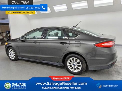 Used 2016 Ford Fusion S FWD image 3
