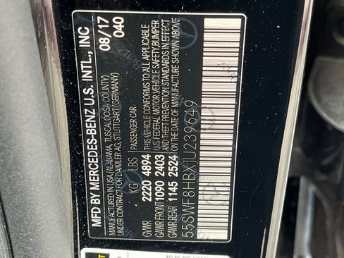 Used 2018 Mercedes-Benz C 63 AMG S image 9