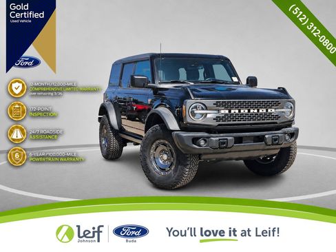 Certified 2025 Ford Bronco Badlands w/ Sasquatch Package AWD/4WD image 1