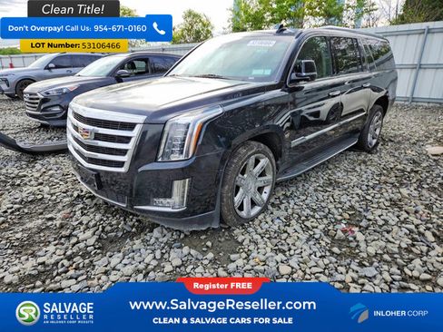 Used 2017 Cadillac Escalade ESV Luxury AWD/4WD image 1