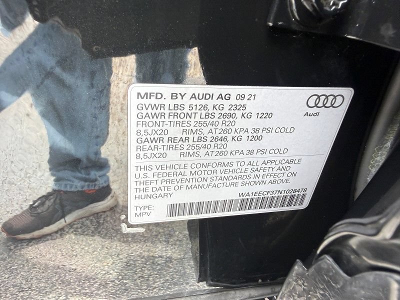 Used 2022 Audi Q3 2.0T Premium Plus w/ Premium Plus Package AWD/4WD image 37