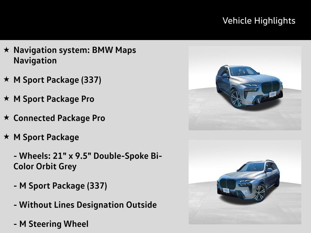 Used 2023 BMW X7 xDrive40i w/ M Sport Package AWD/4WD image 17