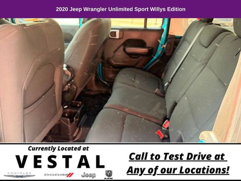 Used 2020 Jeep Wrangler Unlimited Sport AWD/4WD image 12