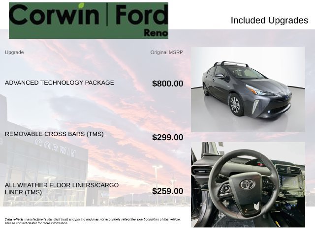 Used 2022 Toyota Prius XLE w/ Advanced Technology Package AWD/4WD image 3