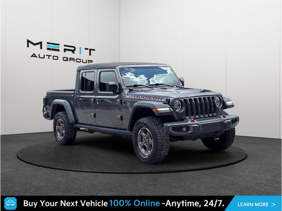 Used 2020 Jeep Gladiator Rubicon w/ LED Lighting Group AWD/4WD image 1