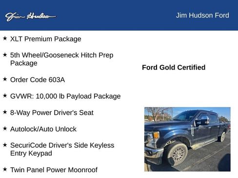 Used 2022 Ford F250 XLT w/ XLT Premium Package image 12