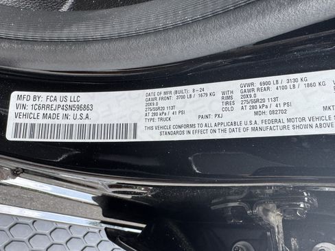 Used 2025 RAM 1500 Laramie RWD image 36