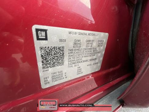 Used 2019 Chevrolet Traverse Premier w/ Driver Confidence II Package image 35