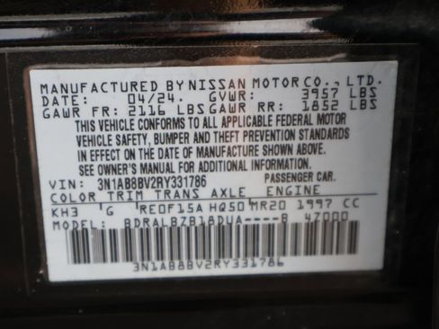 Used 2024 Nissan Sentra S FWD image 35