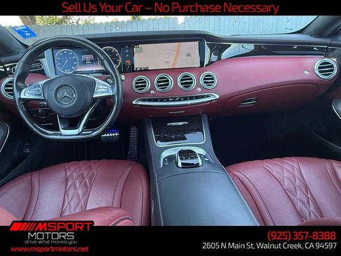 Used 2016 Mercedes-Benz S 550 4MATIC Coupe image 21