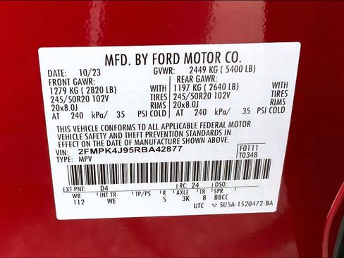 Certified 2024 Ford Edge ST-Line image 33