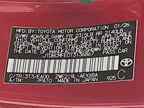 New 2026 Toyota Corolla XLE image 29