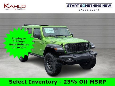New 2025 Jeep Wrangler Willys image 1