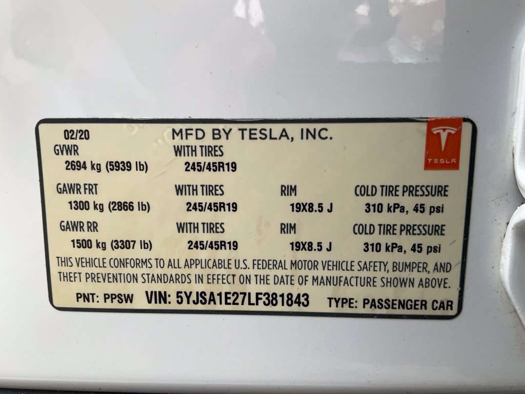 Used 2020 Tesla Model S Long Range Plus AWD/4WD image 22