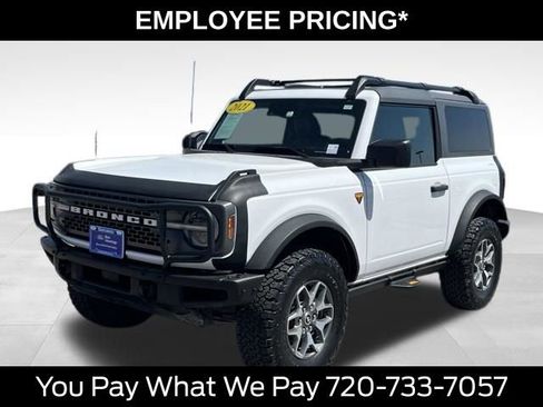 Certified 2021 Ford Bronco Badlands AWD/4WD image 1