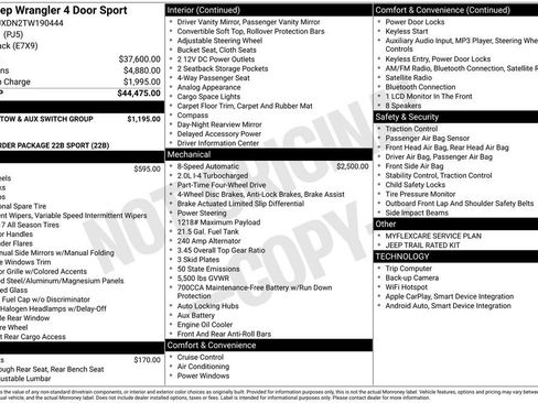 New 2026 Jeep Wrangler Sport image 6