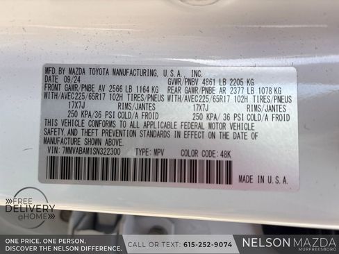 Used 2025 MAZDA CX-50 AWD 2.5 S w/ Weather Package image 30