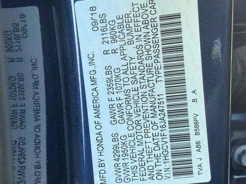 Used 2018 Honda Accord LX image 30