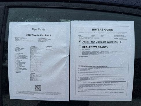Used 2022 Toyota Corolla LE FWD image 26