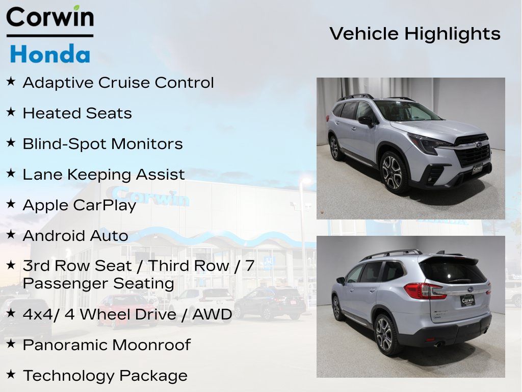 Used 2024 Subaru Ascent Limited w/ Technology Package AWD/4WD image 11