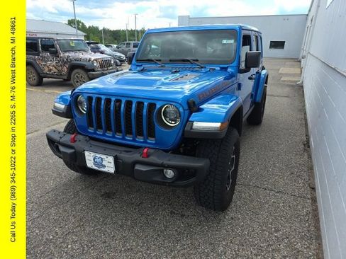 Used 2023 Jeep Wrangler Unlimited Rubicon w/ Steel Bumper Group AWD/4WD image 7