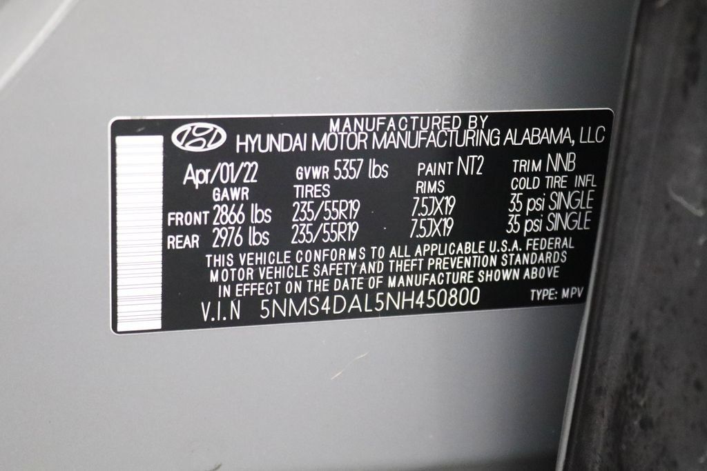 Used 2022 Hyundai Santa Fe Limited AWD/4WD image 31