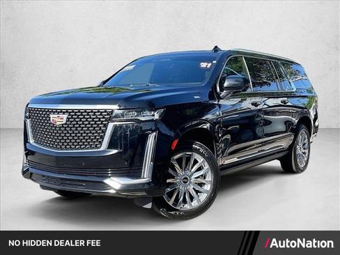 Used 2021 Cadillac Escalade ESV Premium Luxury w/ Driver Assist Tech Package AWD/4WD image 1