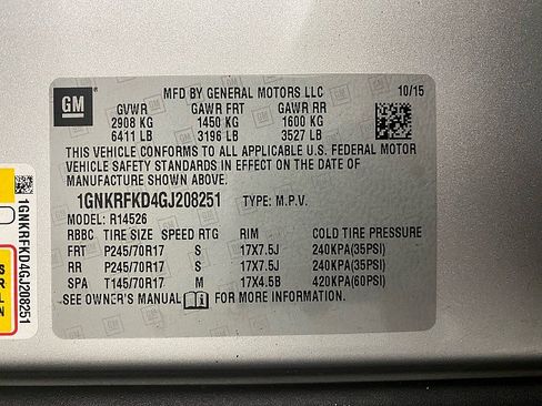 Used 2016 Chevrolet Traverse LS w/ LPO, 'HIT The Road' Package image 29