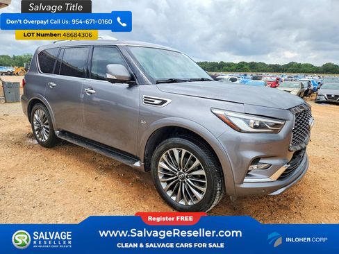 Used 2019 INFINITI QX80 Luxe w/ 22" Wheel Package RWD image 5