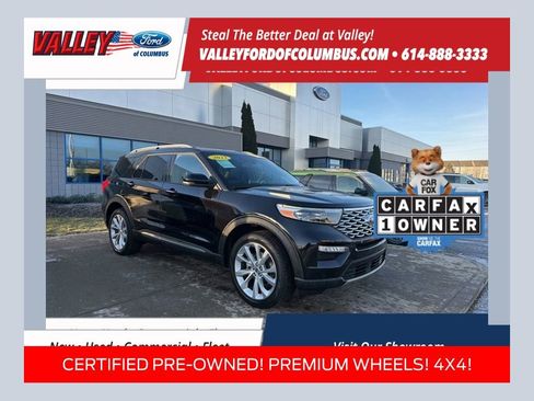 Certified 2023 Ford Explorer Platinum w/ Technology Package image 1
