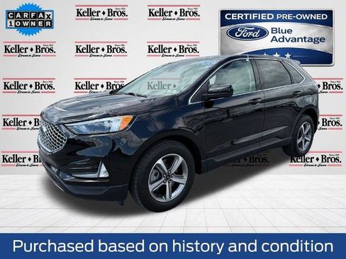 Certified 2023 Ford Edge SEL w/ Convenience Package AWD/4WD image 3