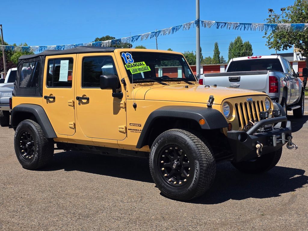 Used 2013 Jeep Wrangler Unlimited Sport w/ Connectivity Group AWD/4WD image 24