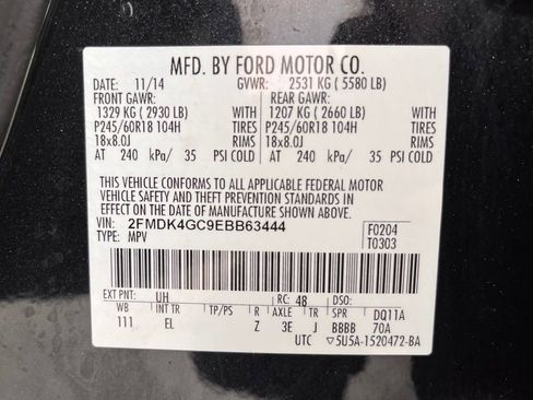 Used 2014 Ford Edge SE w/ Equipment Group 101A AWD/4WD image 28