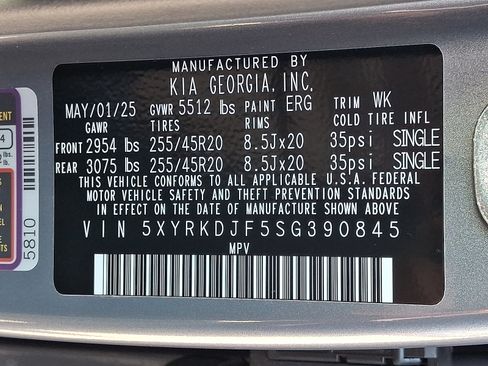 Used 2025 Kia Sorento SX Prestige AWD/4WD image 30