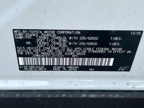 New 2026 Toyota bZ AWD/4WD image 34