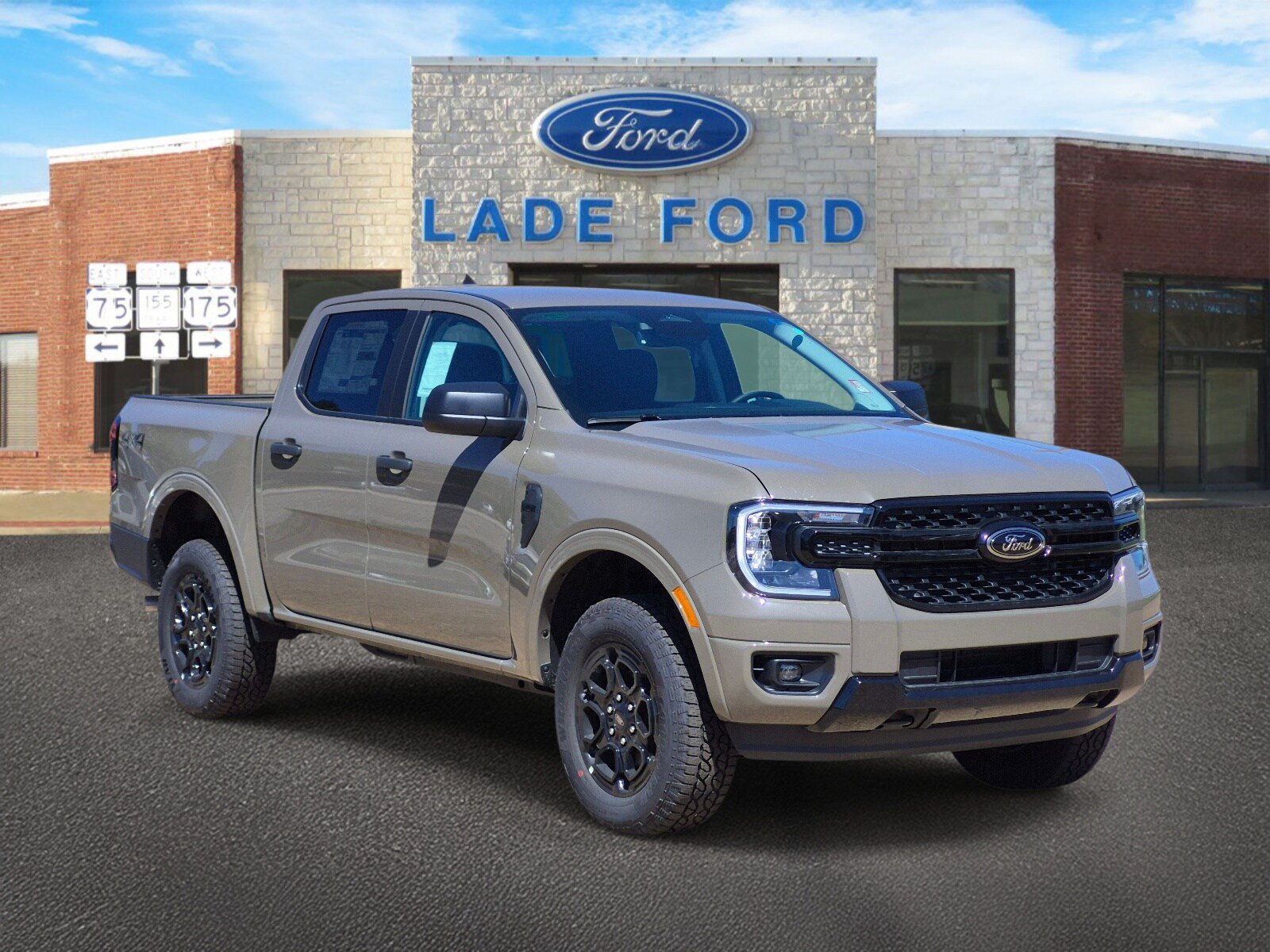 New 2026 Ford Ranger XLT w/ Black Appearance Package AWD/4WD image 1