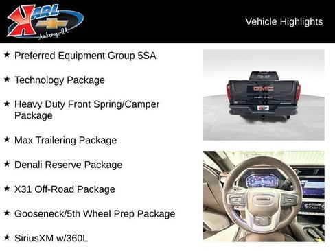 Certified 2024 GMC Sierra 2500 Denali w/ Denali Reserve Package AWD/4WD image 2
