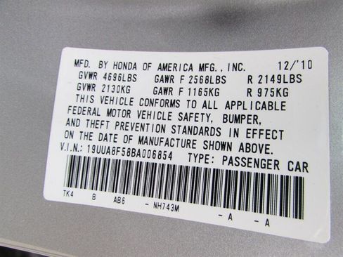 Used 2011 Acura TL w/ Technology Package FWD image 21