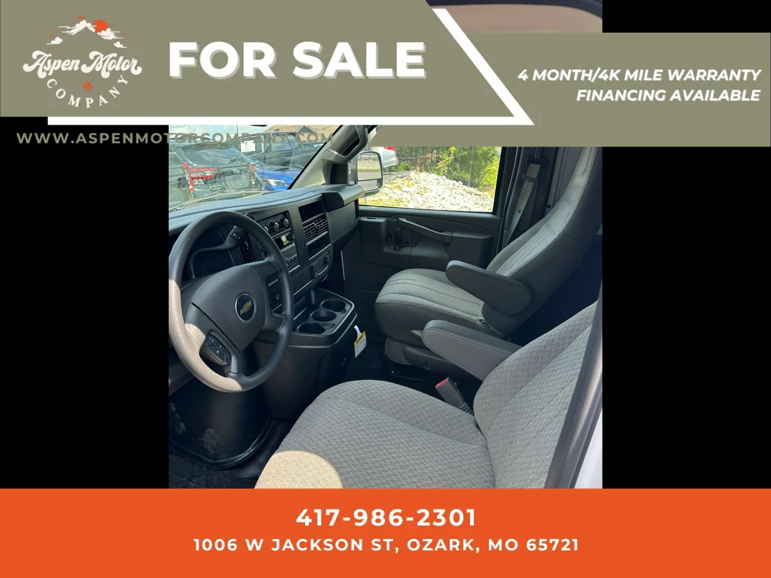 Used 2026 Chevrolet Express 2500 w/ Driver Convenience Package RWD image 5