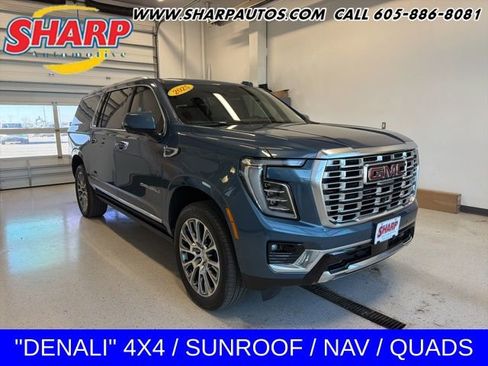 Used 2025 GMC Yukon XL Denali w/ Sun & Power Step Package AWD/4WD image 1