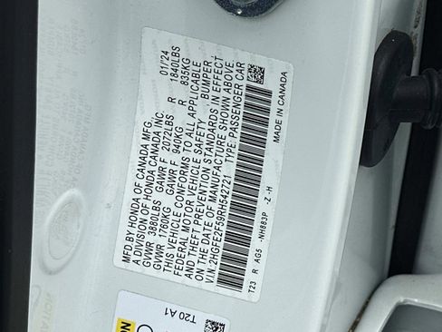 Certified 2024 Honda Civic Sport image 30