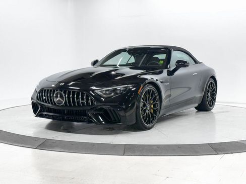 Used 2022 Mercedes-Benz SL 55 AMG 4MATIC w/ Driver Assistance Package image 3