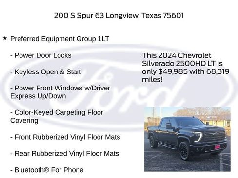 Used 2024 Chevrolet Silverado 2500 LT w/ Midnight Edition image 10