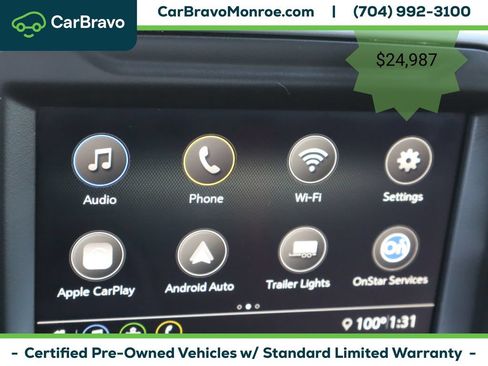 Certified 2019 Chevrolet Silverado 1500 Custom Trail Boss w/ Custom Convenience Package AWD/4WD image 30