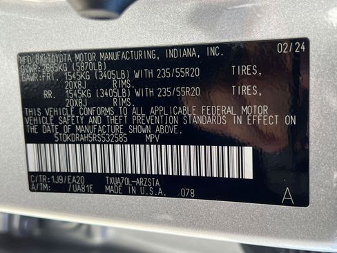 Used 2024 Toyota Highlander XSE image 33